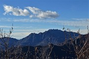 CORNA CAMOSCERA (COREN),1329 m, da Cavaglia di Val Brembilla il 14 gennaio 2019- FOTOGALLERY